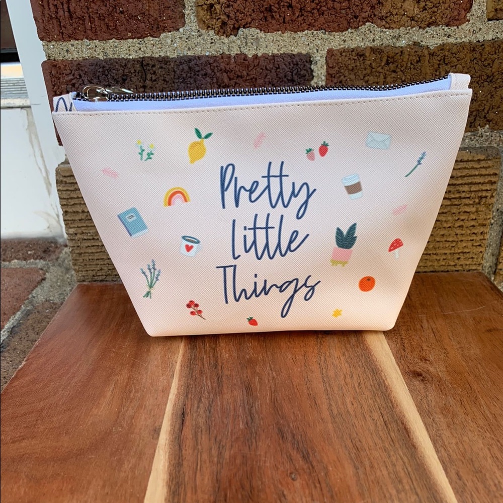 OCS Designs Pretty Little Things Cosmetic Bag for Makeup & Toiletries